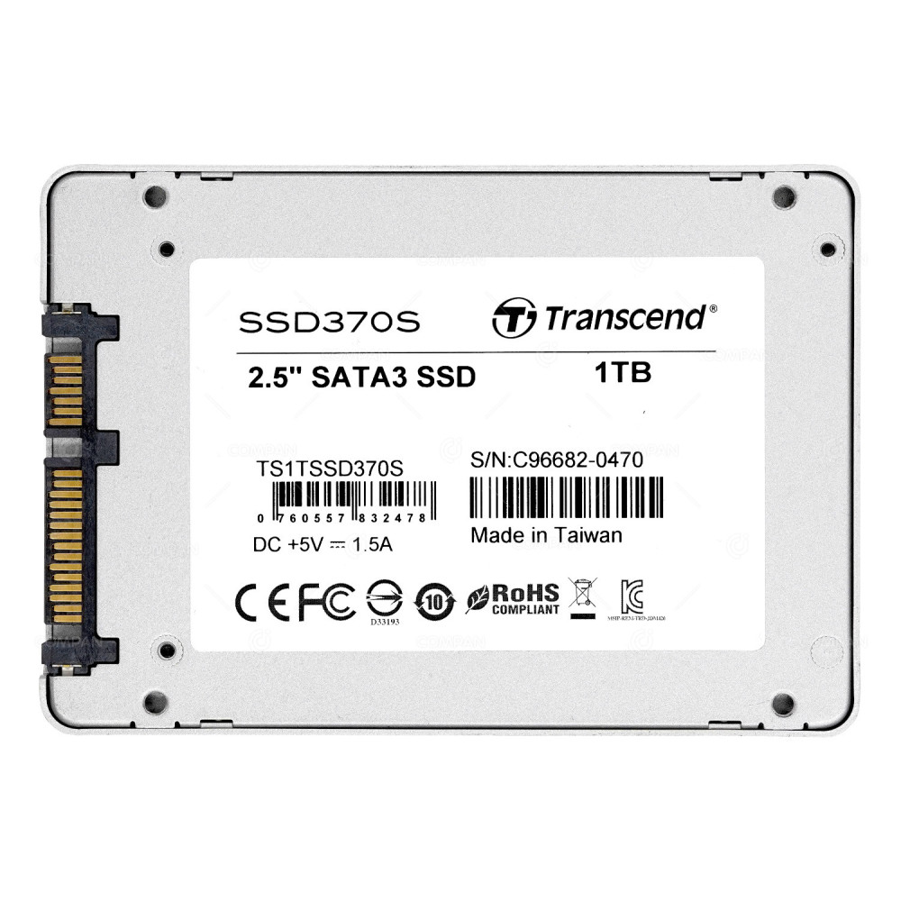 TS1TSSD370S TRANSCEND SSD370S 2.5'' 1TB SATA SATA III 6 GB/S SSD370S